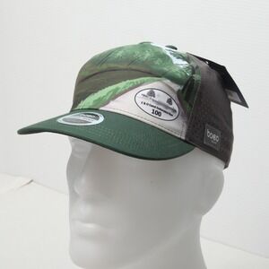 Boco Gear Technical Trucker Hat Snap Back Green Mesh C&O Canal Endurance Run